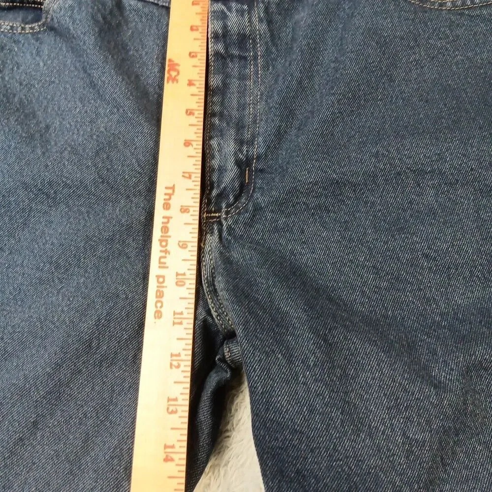 Wrangler Western Montana  Straight Fit Blue Jeans‎ Mens Size 40 X 33